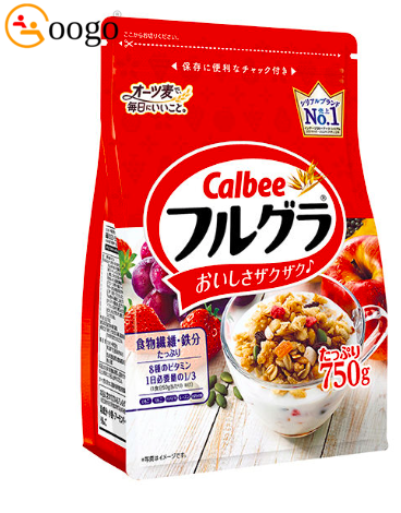 Calbee Frugra Fruit & Granola, 750g